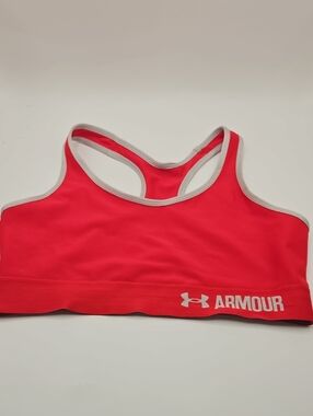 Under Armour Red Sports Bra UA 12.5" Racerback